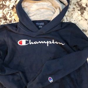 Youth large Champion Hoodie